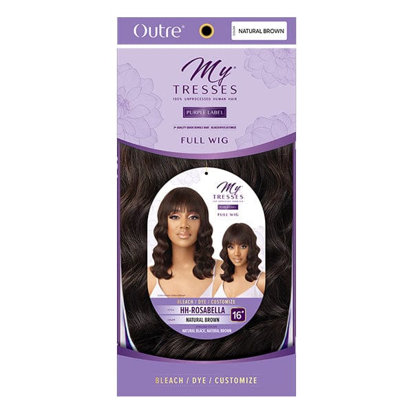 Outre 100% Human Hair MyTresses Purple Label Full Wig - ROSABELLA - Airhomei
