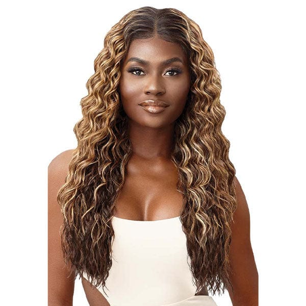 Outre Human Hair Blend 360 Lace Front Wig - ANDREINA - Airhomei