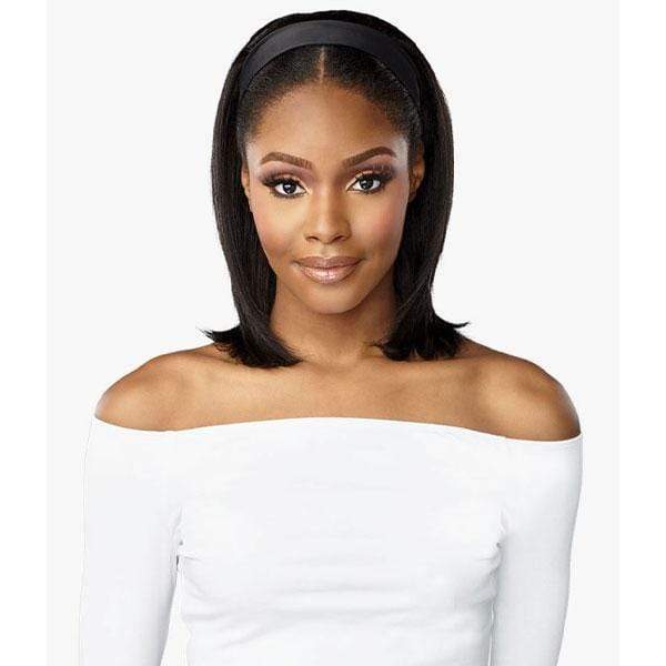 Sensationnel 100% Virgin Human Hair 10A Headband Wig - STRAIGHT 14