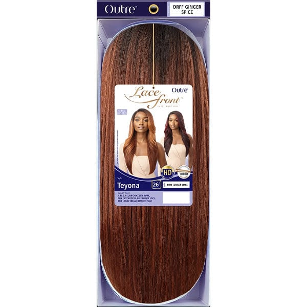 Outre Synthetic Swiss HD Lace Front Wig - TEYONA - Airhomei