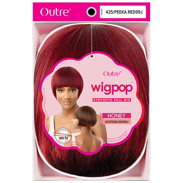 Outre Wigpop Synthetic Hair Full Wig - HONEY - Airhomei
