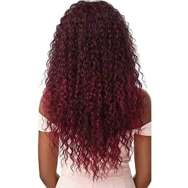 Outre Quick Weave Wet & Wavy Style Synthetic Half Wig - DEEP CURL 24