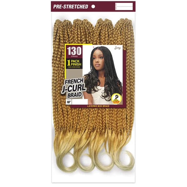 Zury 100% Hand Made Crochet Braids - FRENCH J CURL BRAID - Airhomei