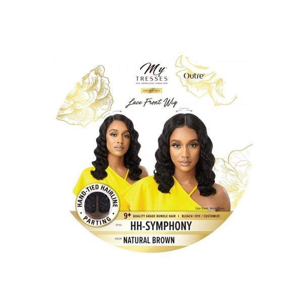Outre Mytresses Gold Label 100% Human Hair Lace Front Wig - SYMPHONY - Airhomei