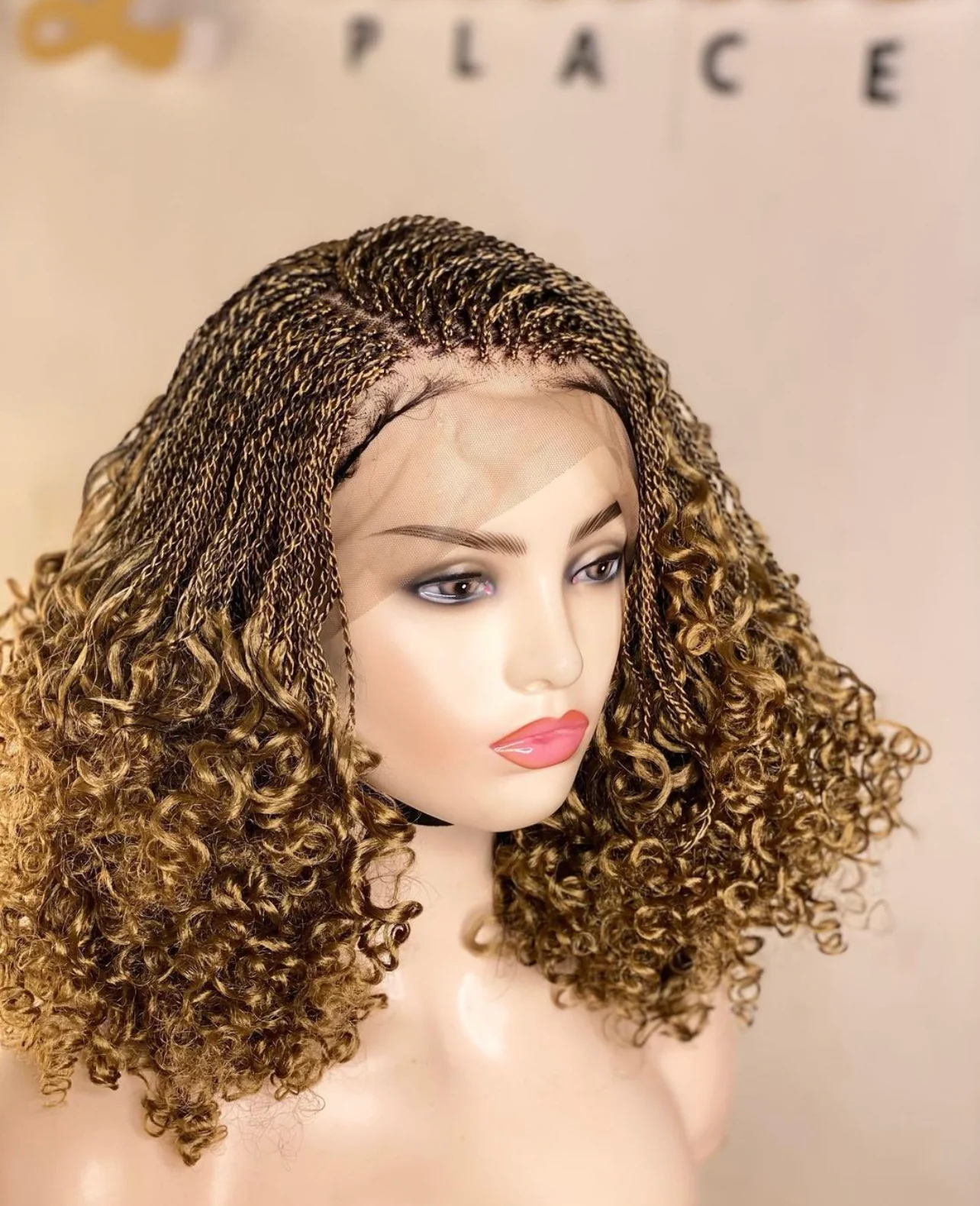 Kandy Micro Twist - Blonde Braided Wig - Airhomei
