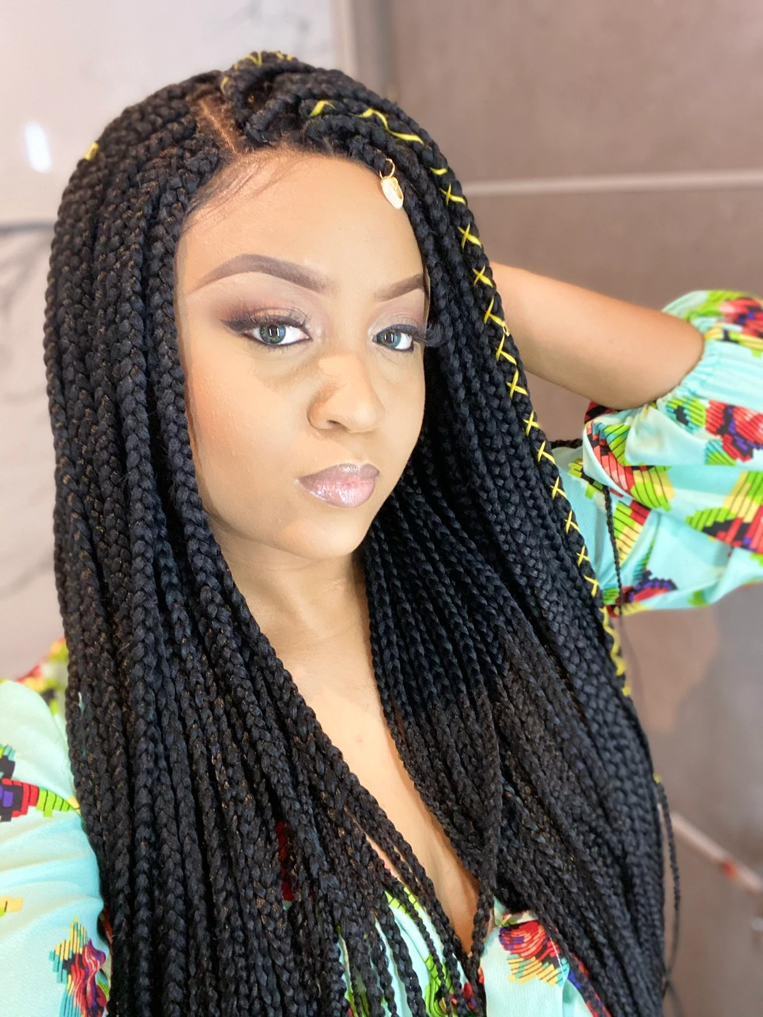 Box braids Wig - Airhomei