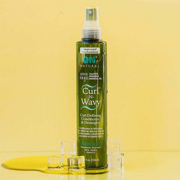 On Natural Curl-N-Wavy Curl Defining Conditioner & Detangler - Avocado - (C) - Airhomei