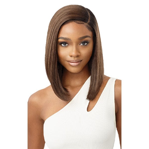 Outre Synthetic Sleeklay Part HD Lace Front Wig - NELLA - Airhomei