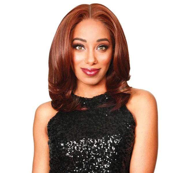 Zury Sis Prime Human Hair Blend HD Lace Wig - PM FRONTAL LACE RITZ - Clearance - Airhomei