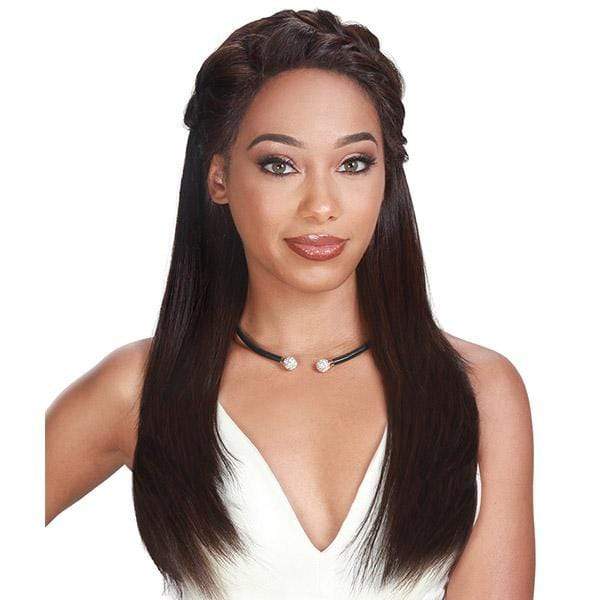 Zury Sis Prime Human Hair Natural Mix 360 Full Lace Wig - PM FULL LACE SILK - Clearance - Airhomei