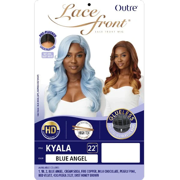 Outre Synthetic Swiss HD Lace Front Wig - KYALA - Airhomei