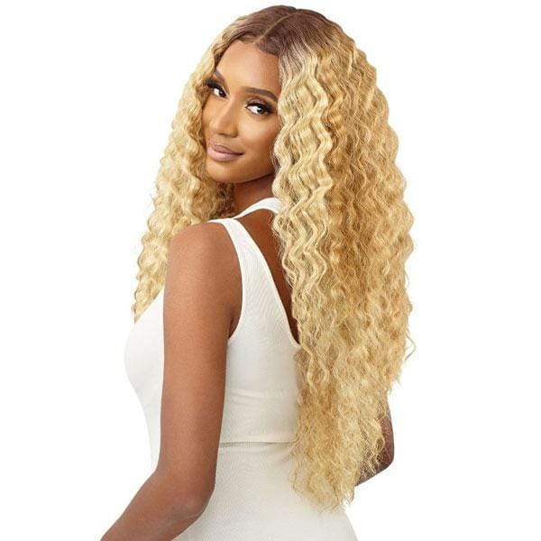 Outre Synthetic Sleeklay Part HD Lace Front Wig - DONATELLA - Airhomei