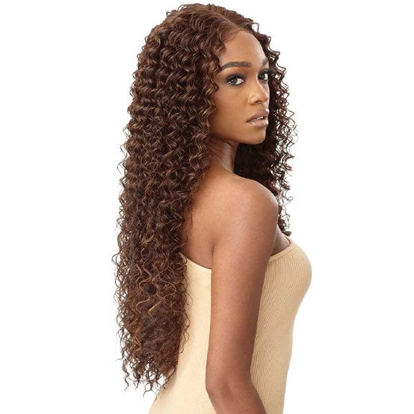 Outre Human Hair Blend 360 Lace Front Wig - KAYREENA - Airhomei