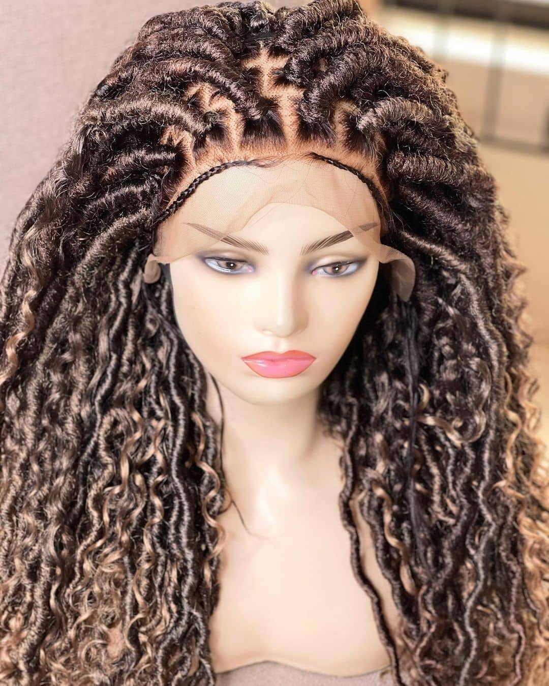 Bohemian Locs Wig - Airhomei