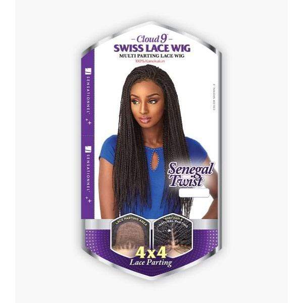 Sensationnel Cloud9 4x4 Part Swiss Braided Lace Wig - SENEGAL TWIST - Airhomei
