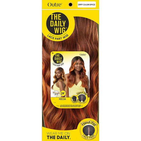 Outre The Daily Wig Synthetic Hair Lace Part Wig - KECIA - Airhomei