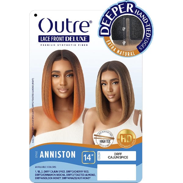 Outre Synthetic Hair HD Lace Front Deluxe Wig - ANNISTON - Airhomei