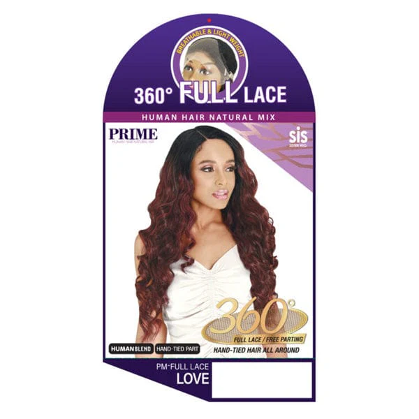 Zury Sis Prime Human Hair Blend Lace Front Wig - PM FULL LACE LOVE - Airhomei