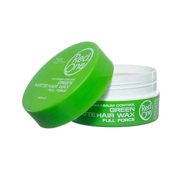 REDONE - Maximum control Green Matte Hair Wax Full Force - 5oz/150ml - (C) - Airhomei