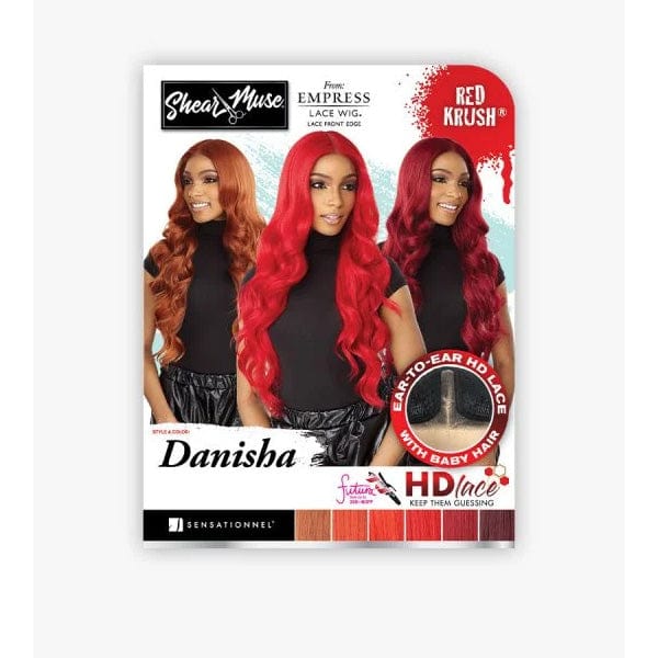 Sensationnel Shear Muse Synthetic Hair Empress Lace Front Wig - DANISHA - Airhomei