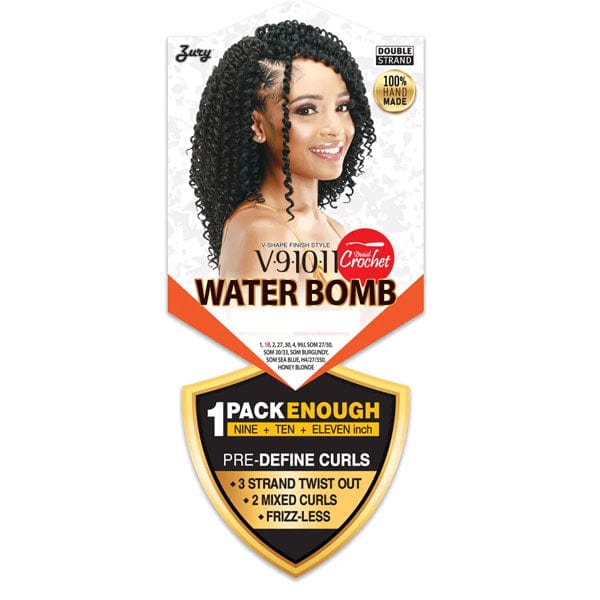 Zury Sis Synthetic Crochet Braid - V11 WATER BOMB - Airhomei