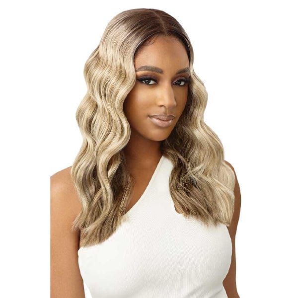 Outre Synthetic Sleeklay Part HD Lace Front Wig - DARIANA - Airhomei