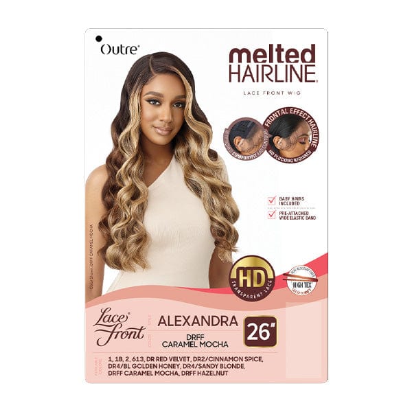 Outre Synthetic Melted Hairline HD Lace Front Wig - ALEXANDRA - Airhomei