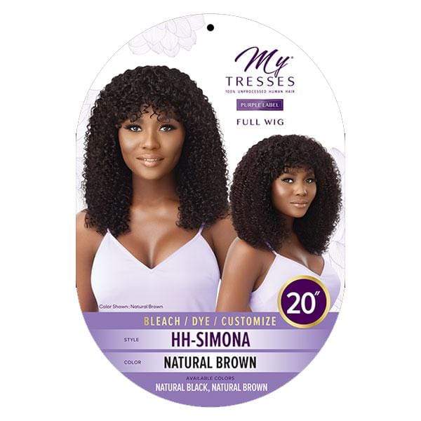 Outre 100% Human Hair MyTresses Purple Label Full Wig - SIMONA - Airhomei