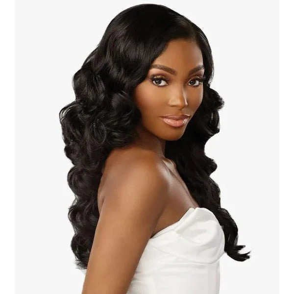 Sensationnel Barelace Synthetic Luxe Glueless Lace Front Wig - Y-PART FANA - Airhomei