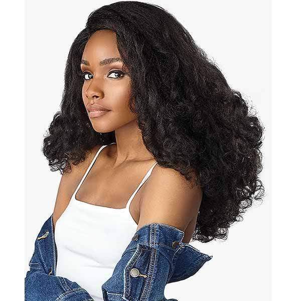 Sensationnel Instant Weave Curls Kinks & CO Synthetic Half Wig - HEART BREAKER - Clearance - Airhomei