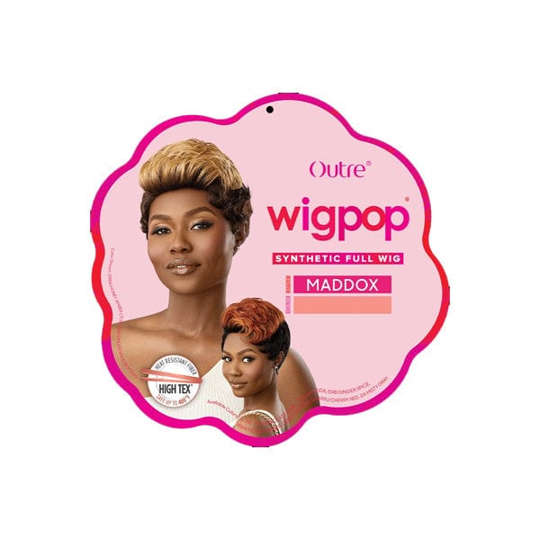 Outre Wigpop Synthetic Hair Full Wig - MADDOX - Airhomei