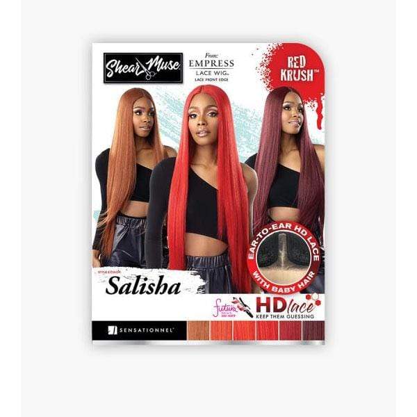 Sensationnel Shear Muse Synthetic Hair Empress Lace Front Wig - SALISHA - Airhomei