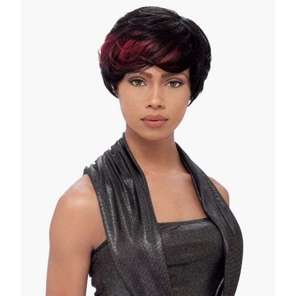 Sensationnel 100% Human Hair Bump Collection Wig - FEATHER CHARM - Airhomei