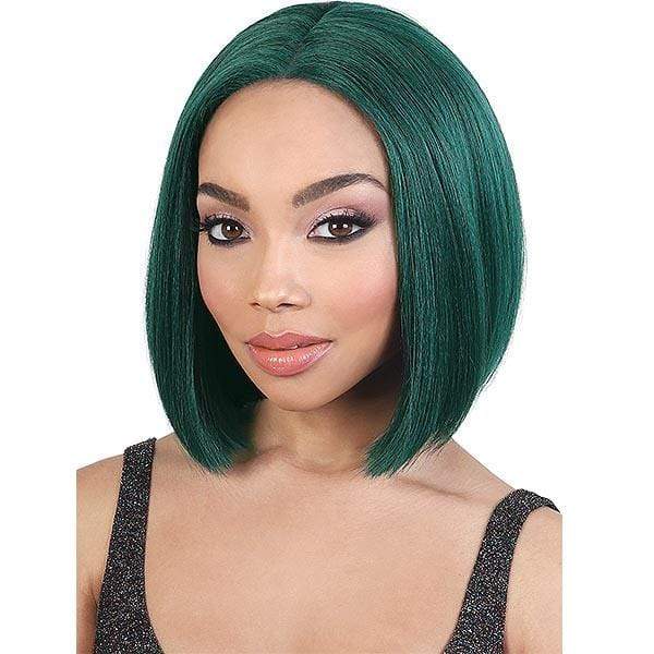 Motown Tress Let's Lace Deep Part Synthetic Swiss Lace Front Wig - LDP NEON2 - Clearance - Airhomei