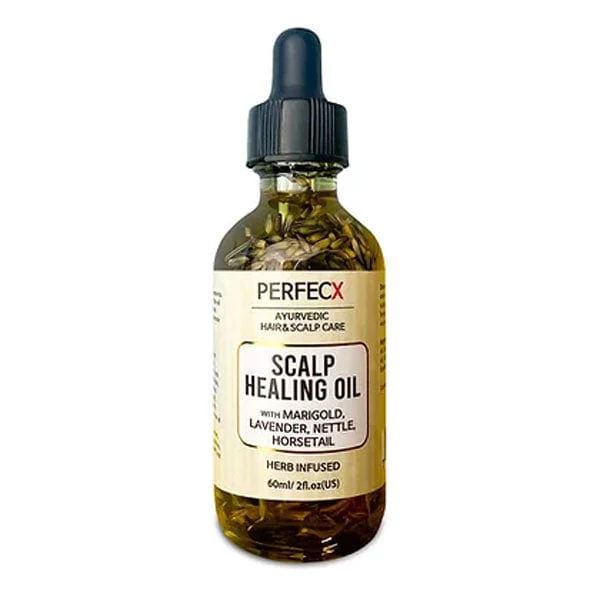 PERFECX [Herbal Infused, Ayurvedic] - SCALP HEALING OIL - 2oz - (C) - Airhomei
