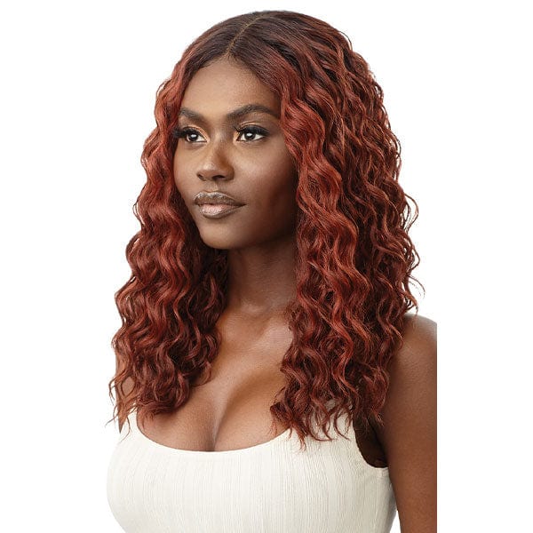 Outre Synthetic Swiss Wet & Wavy Lace Front Wig - PRICILLA - Airhomei