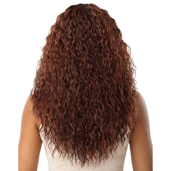 Outre Synthetic Sleeklay Part HD Lace Front Wig - KEOLA - Airhomei