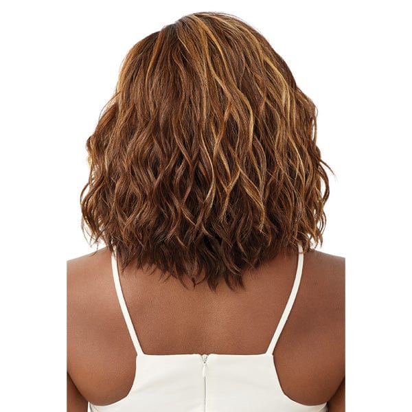 Outre Synthetic Sleeklay Part HD Lace Front Wig - NYLA - Airhomei
