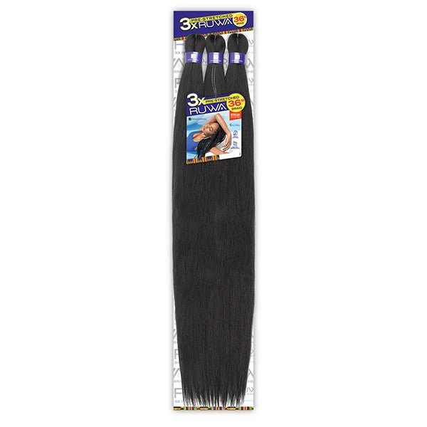 Sensationnel Synthetic Crochet Braid - 3X RUWA PRE-STRETCHED BRAID 36�� - (C) - Airhomei
