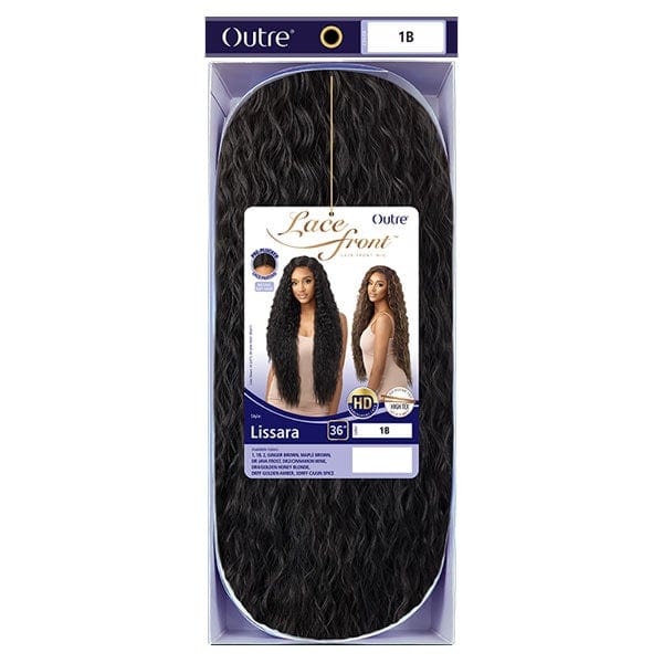 Outre Synthetic Swiss HD Lace Front Wig - LISSARA - Airhomei