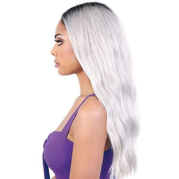 Motown Tress Let's Lace Deep Part Synthetic Swiss Lace Front Wig - LDP KIM - Clearance - Airhomei