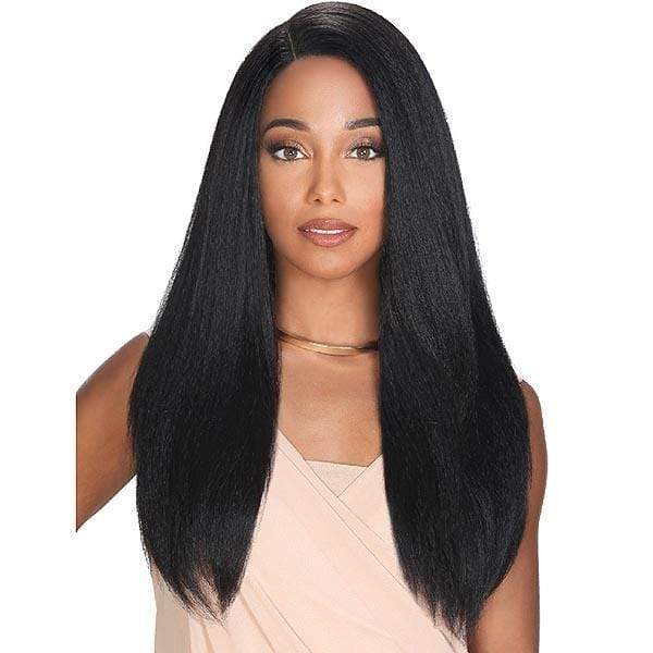 Zury Sis Prime Human Hair Natural Mix 4x4 Soft Swiss Lace Front Wig - PM FP LACE HAZEL - Clearance - Airhomei