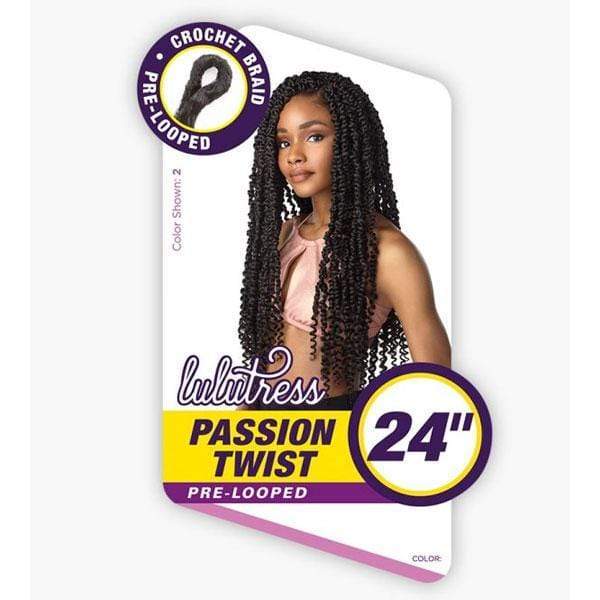 Sensationnel Lulutress Synthetic Crochet Braid - PASSION TWIST 24 - Airhomei