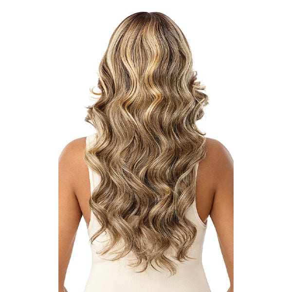 Outre Synthetic Sleeklay Part HD Lace Front Wig - ANALIA - Airhomei