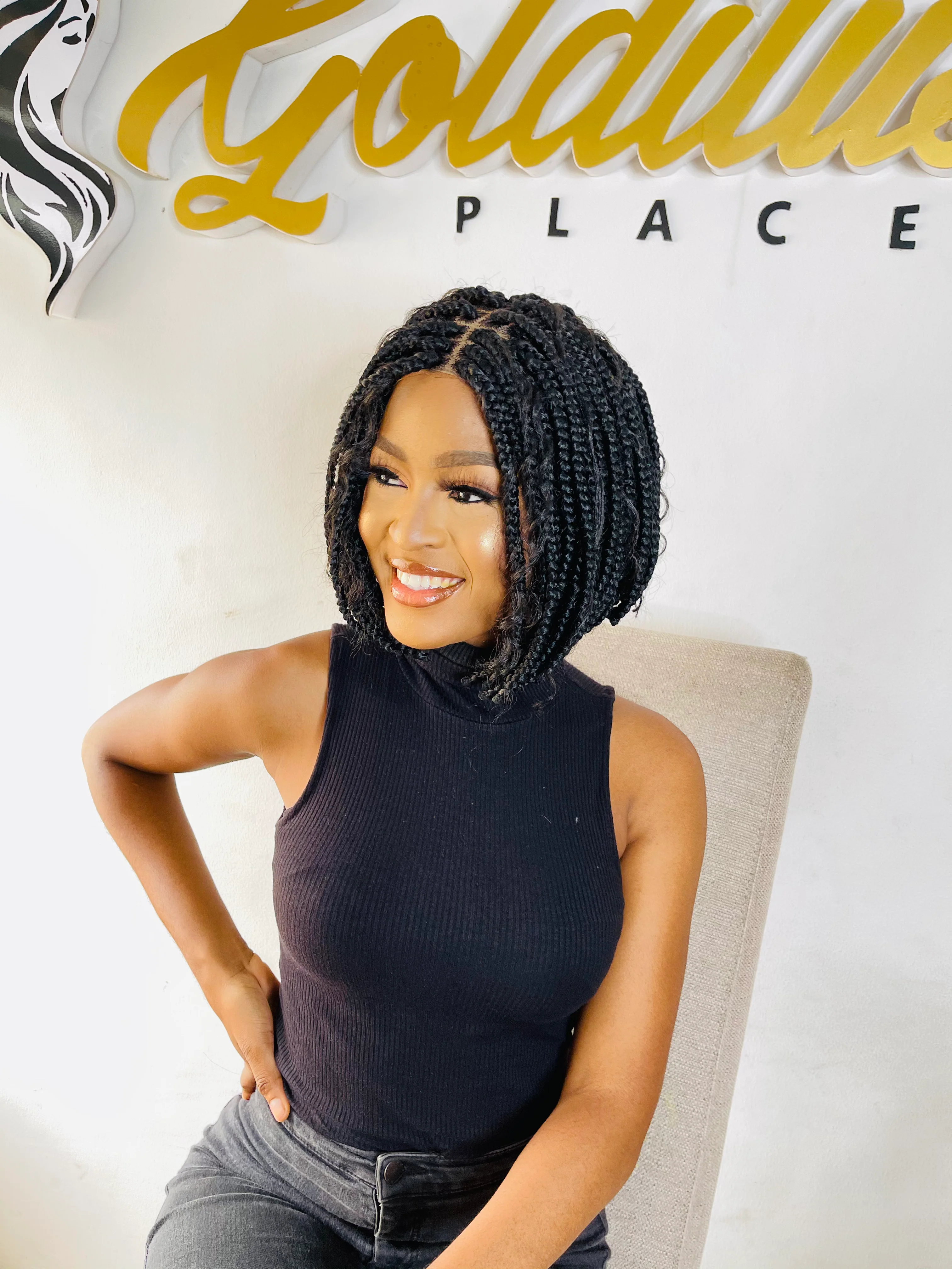 Goddess Bob - Braided Wig - Airhomei