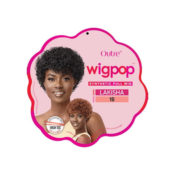 Outre Wigpop Synthetic Hair Full Wig - LAKISHA - Airhomei