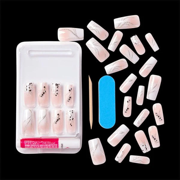 KISS Premium Classy Nails - Stunning-CSP03-L - (C) - Airhomei