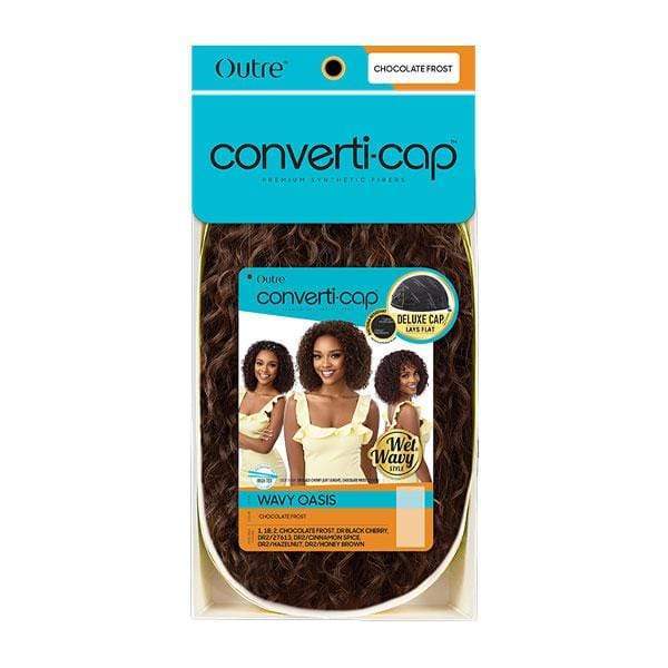 Outre Converti Cap Wet & Wavy Synthetic Hair Wig - WAVY OASIS - Airhomei