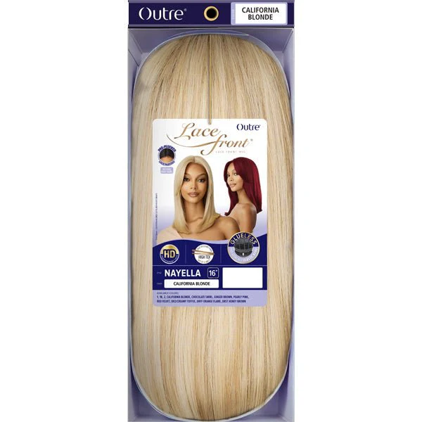 Outre Synthetic Swiss HD Lace Front Wig - NAYELLA - Airhomei