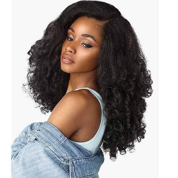 Sensationnel Empress Curls Kinks & CO Textured Synthetic Lace Front Wig - HEART BREAKER - Airhomei